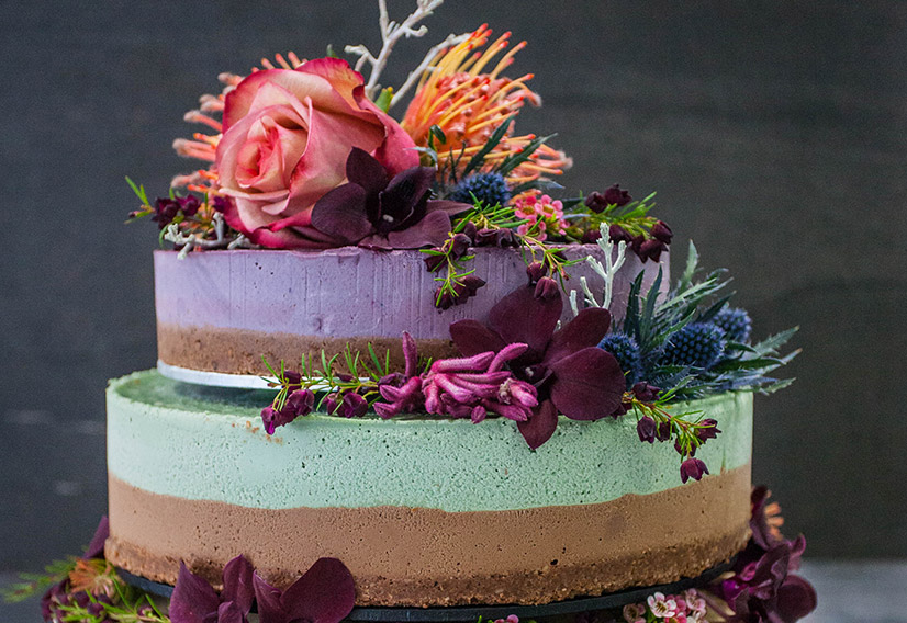 Birthday Flowers and Native American Cake