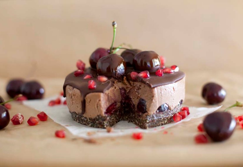 Chocolate Cherry Cheesecake - Chris' Kitchen